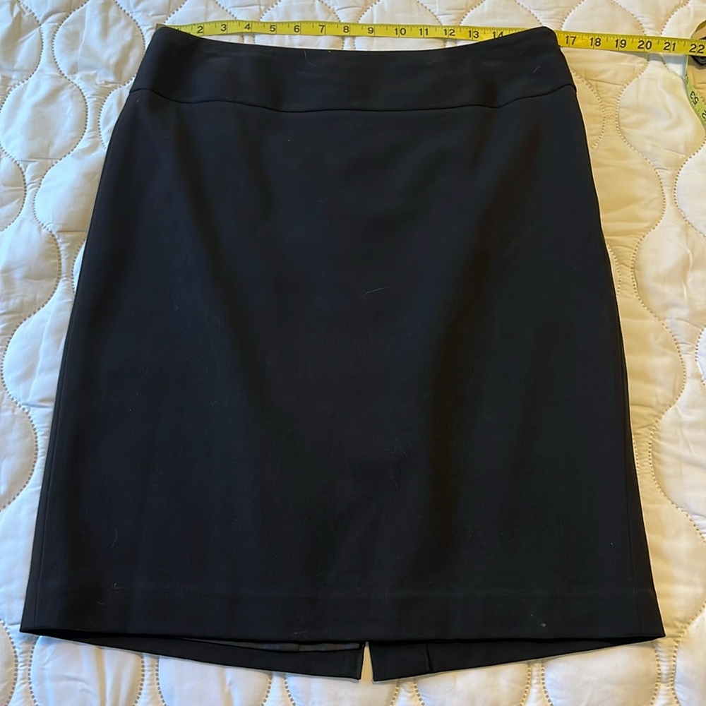 Rafaella black straight skirt